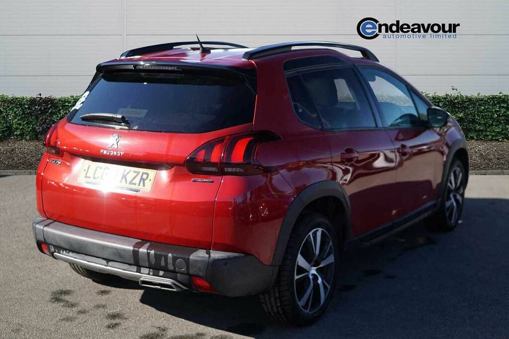 Peugeot 2008 1.2 Puretech 130 Gt Line LC68KZR Red #4