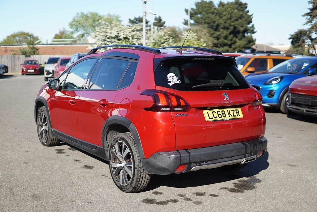 Peugeot 2008 1.2 Puretech 130 Gt Line LC68KZR Red #6