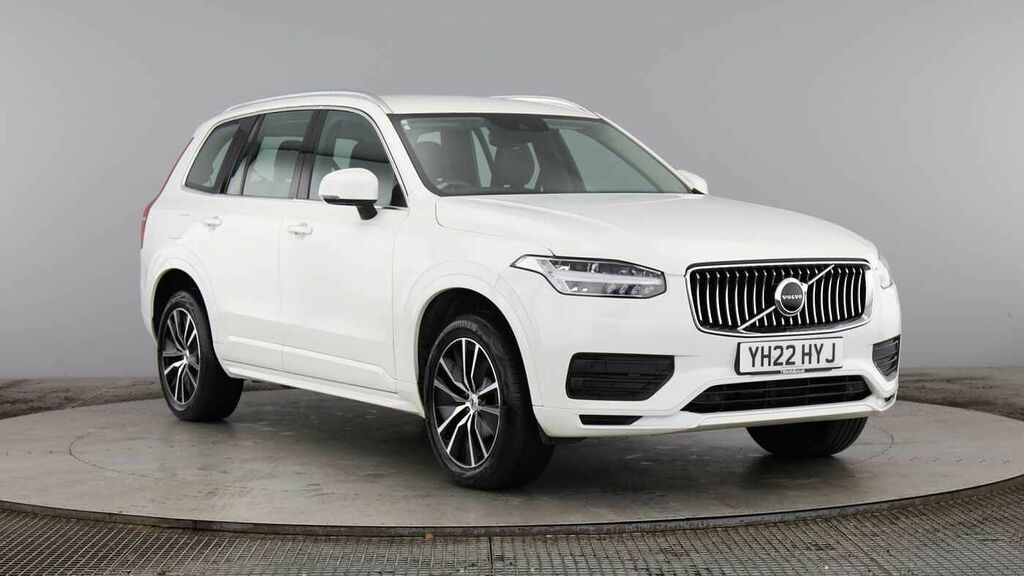 Volvo XC90 Momentum, B5 Awd Mild Hybrid, 7 Seats White
