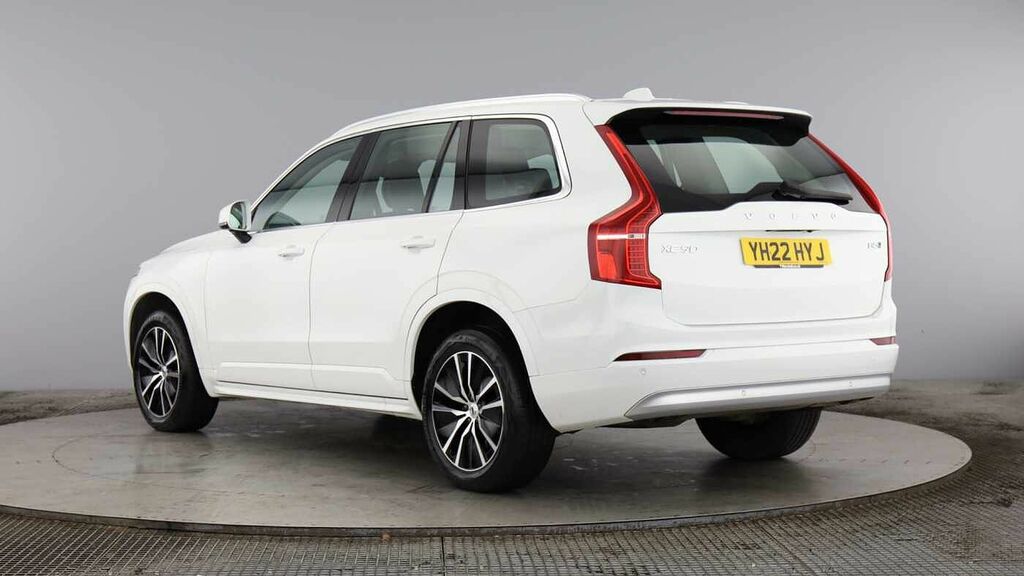 Volvo XC90 Momentum, B5 Awd Mild Hybrid, 7 Seats YH22HYJ White #3