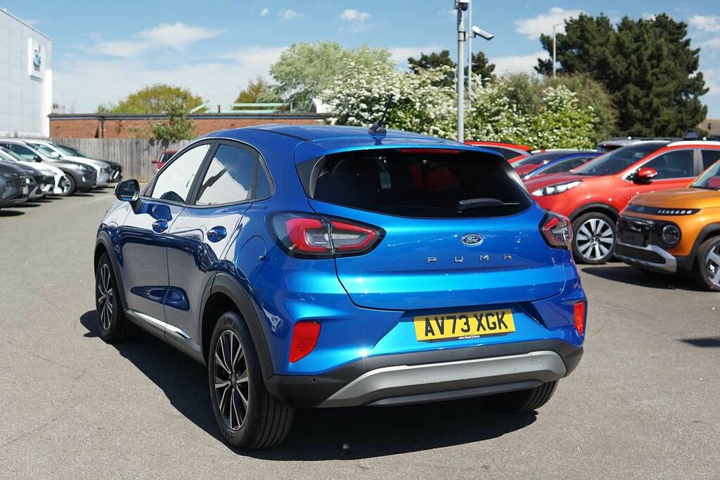 Ford Puma 1.0 Ecoboost Hybrid Mhev Titanium AV73XGK Blue #6