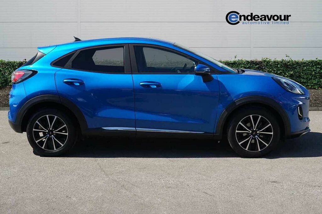 Ford Puma 1.0 Ecoboost Hybrid Mhev Titanium AV73XGK Blue #3