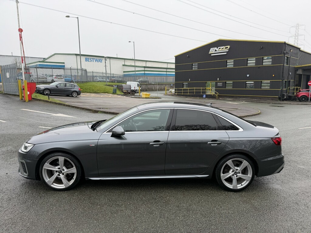 Audi A4 2.0 Tfsi 35 S Line Saloon S Tronic Euro BD20FXR Grey #4