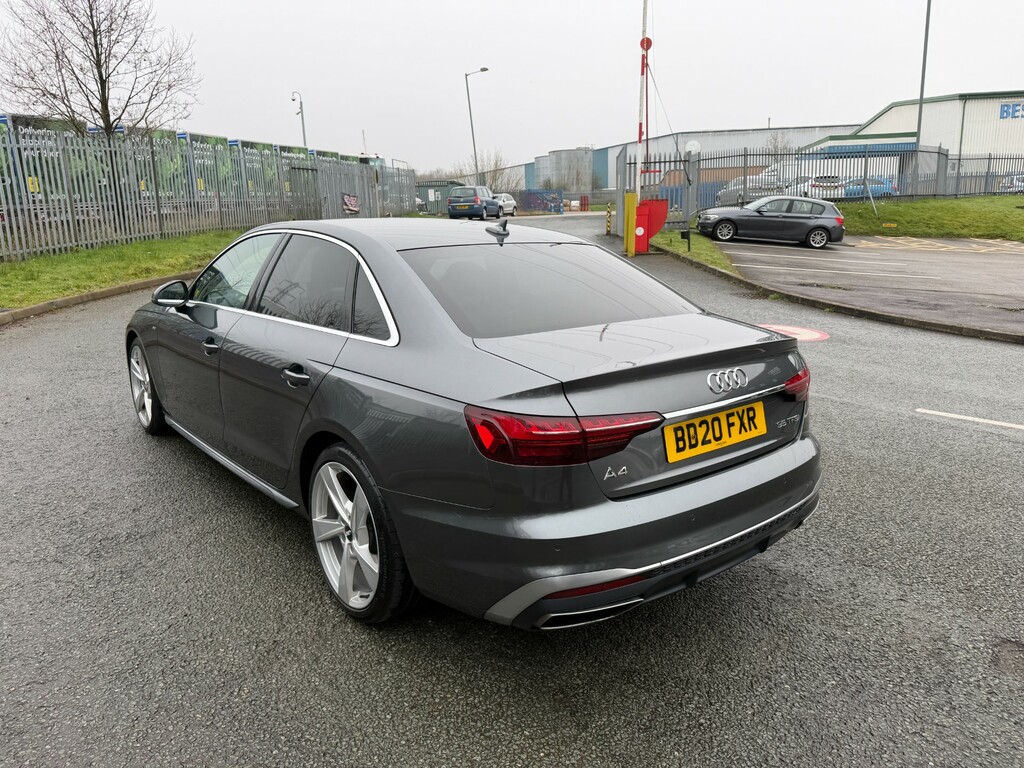 Audi A4 2.0 Tfsi 35 S Line Saloon S Tronic Euro BD20FXR Grey #5