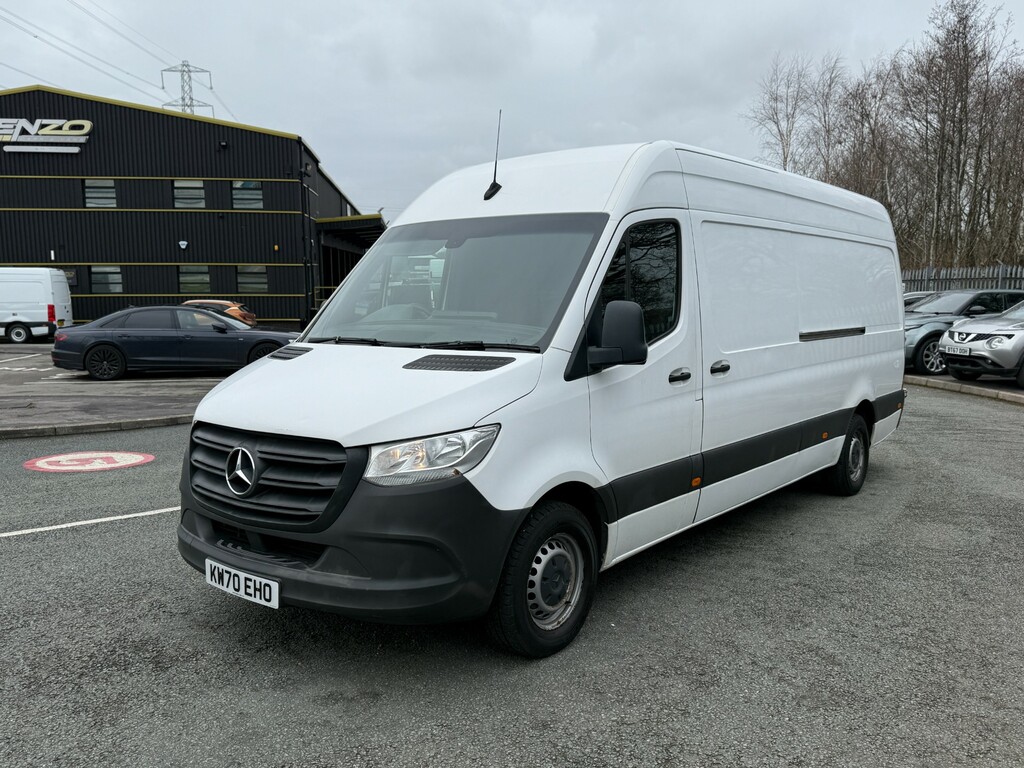 Mercedes-Benz Sprinter 2.0 315 Cdi Progressive Panel Van Manua KW70EHO White #3