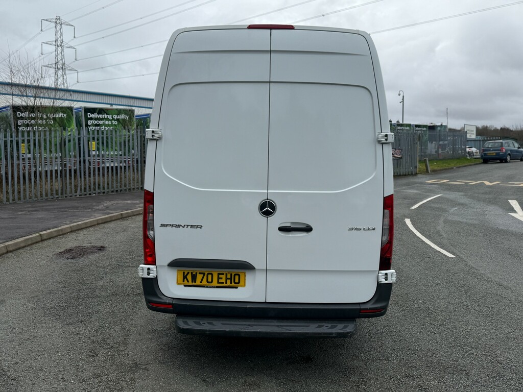 Mercedes-Benz Sprinter 2.0 315 Cdi Progressive Panel Van Manua KW70EHO White #6