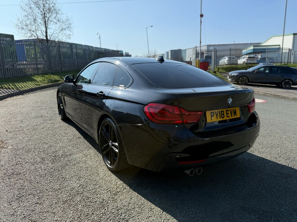 BMW 4 Series 3.0 M Sport Hatchback Euro 6 Ss PY18EVM Black #5