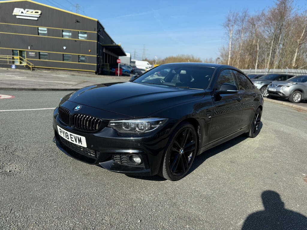 BMW 4 Series 3.0 M Sport Hatchback Euro 6 Ss PY18EVM Black #3