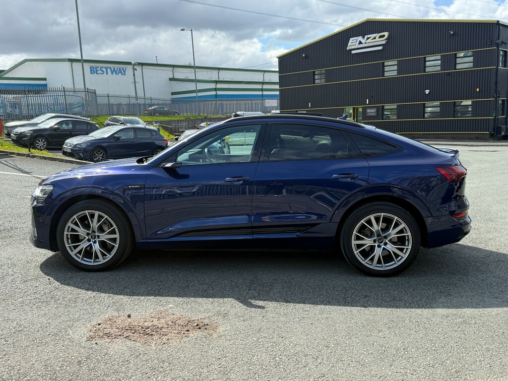 Audi E-tron 55 Launch Edition Sportback Quat HJ21ZFA Blue #6
