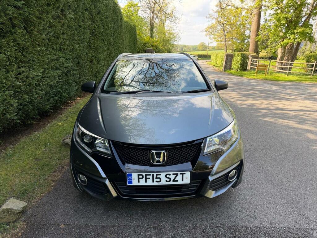 Honda Civic Estate 1.8 I-vtec Sr Tourer Euro 6 Ss 2015 PF15SZT Grey #4
