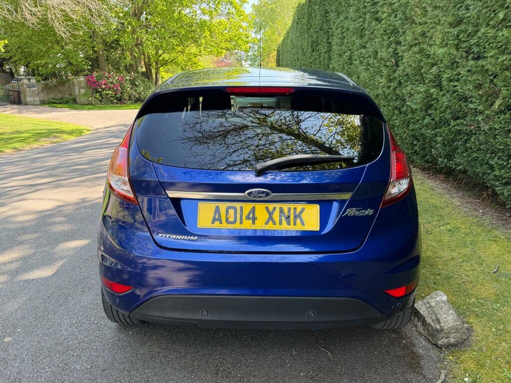 Ford Fiesta Hatchback 1.6 Titanium Powershift Euro 5 2014 AO14XNK Blue #5