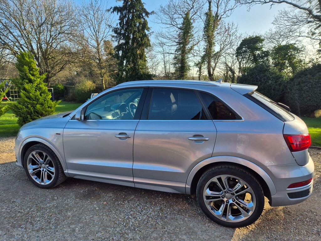 Audi Q3 2.0 Tdi S Line Plus S Tronic Quattro Euro 6 Ss SV66VKF Silver #5