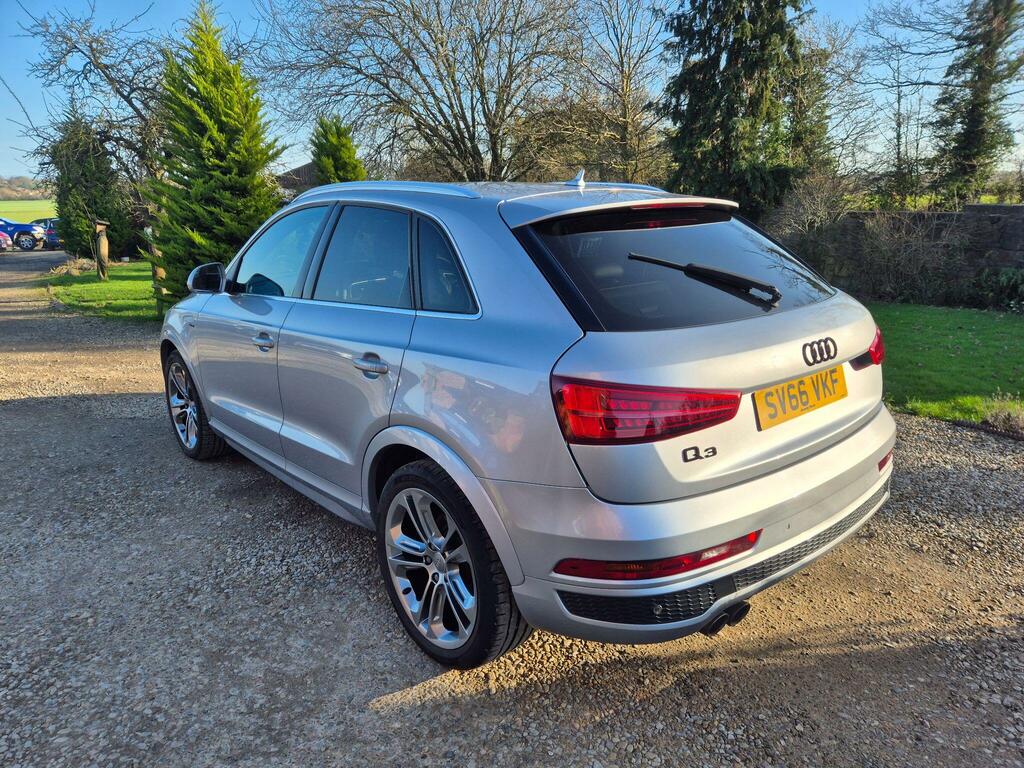 Audi Q3 2.0 Tdi S Line Plus S Tronic Quattro Euro 6 Ss SV66VKF Silver #4