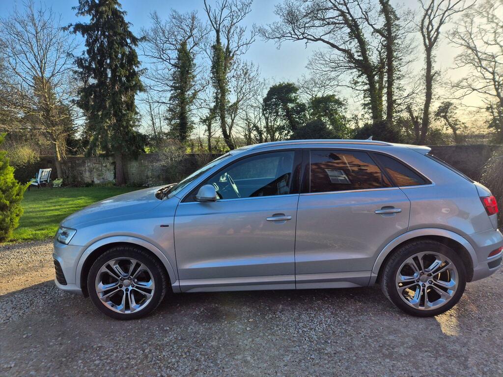Audi Q3 2.0 Tdi S Line Plus S Tronic Quattro Euro 6 Ss Silver