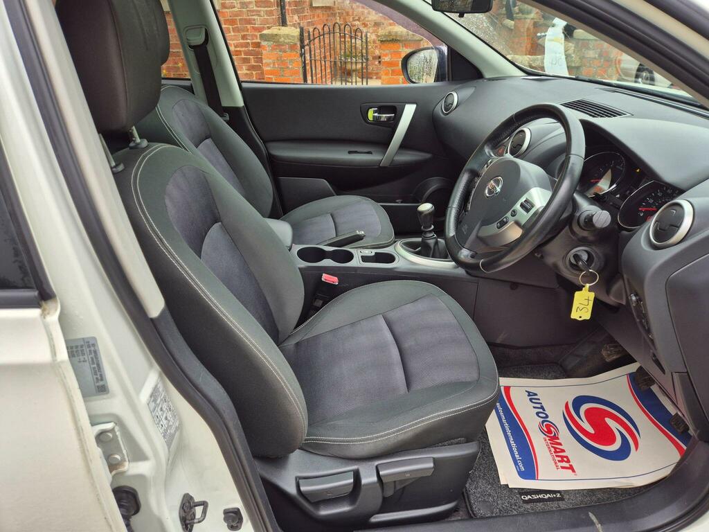 Nissan Qashqai+2 1.5 Dci Acenta 2Wd Euro 5 White #6