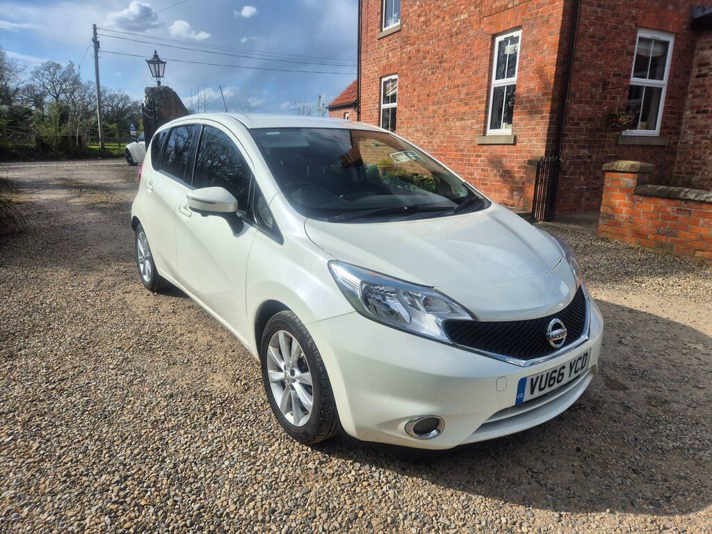 Nissan Note 1.5 Dci Tekna Euro 6 Ss VU66YCD White #3