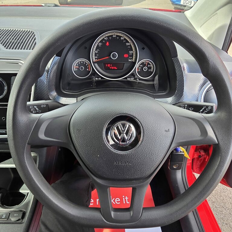 Volkswagen Up Up 1.0 68 Reg ST68WTE Red #6