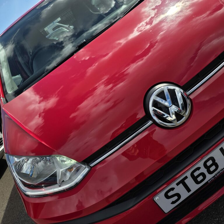 Volkswagen Up Up 1.0 68 Reg ST68WTE Red #3