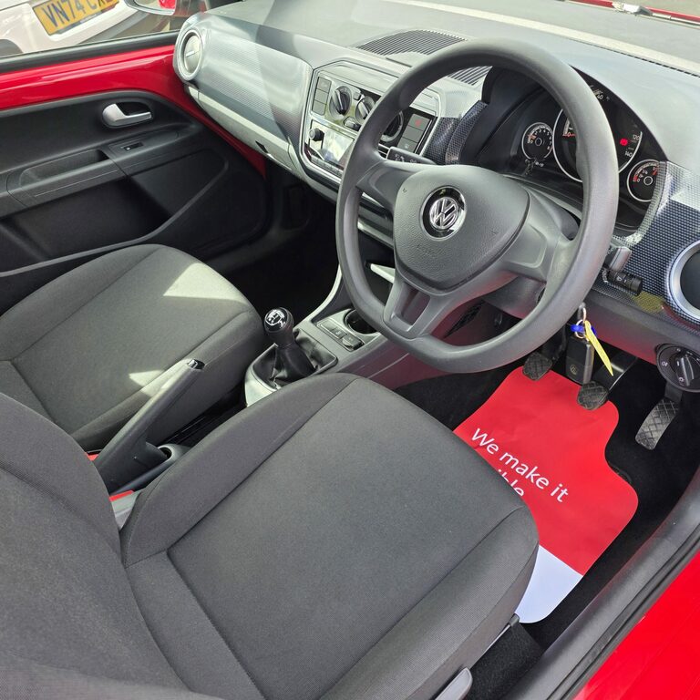 Volkswagen Up Up 1.0 68 Reg ST68WTE Red #5