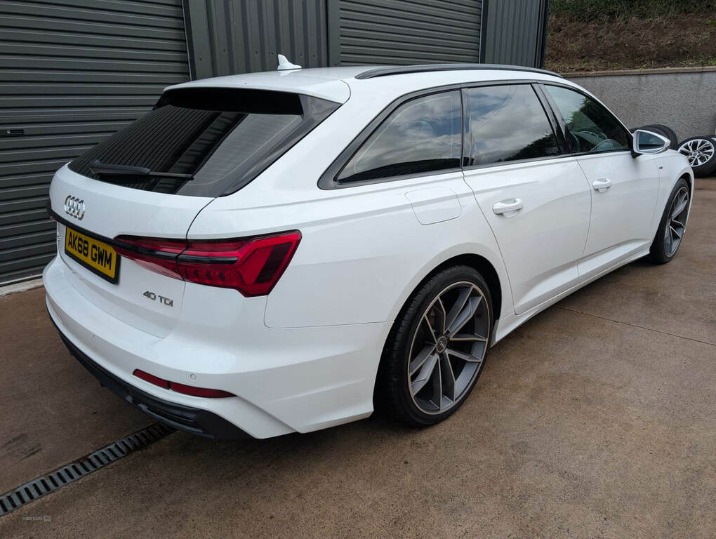 Audi A6 40 Tdi S Line S Tronic AK68GWM White #5
