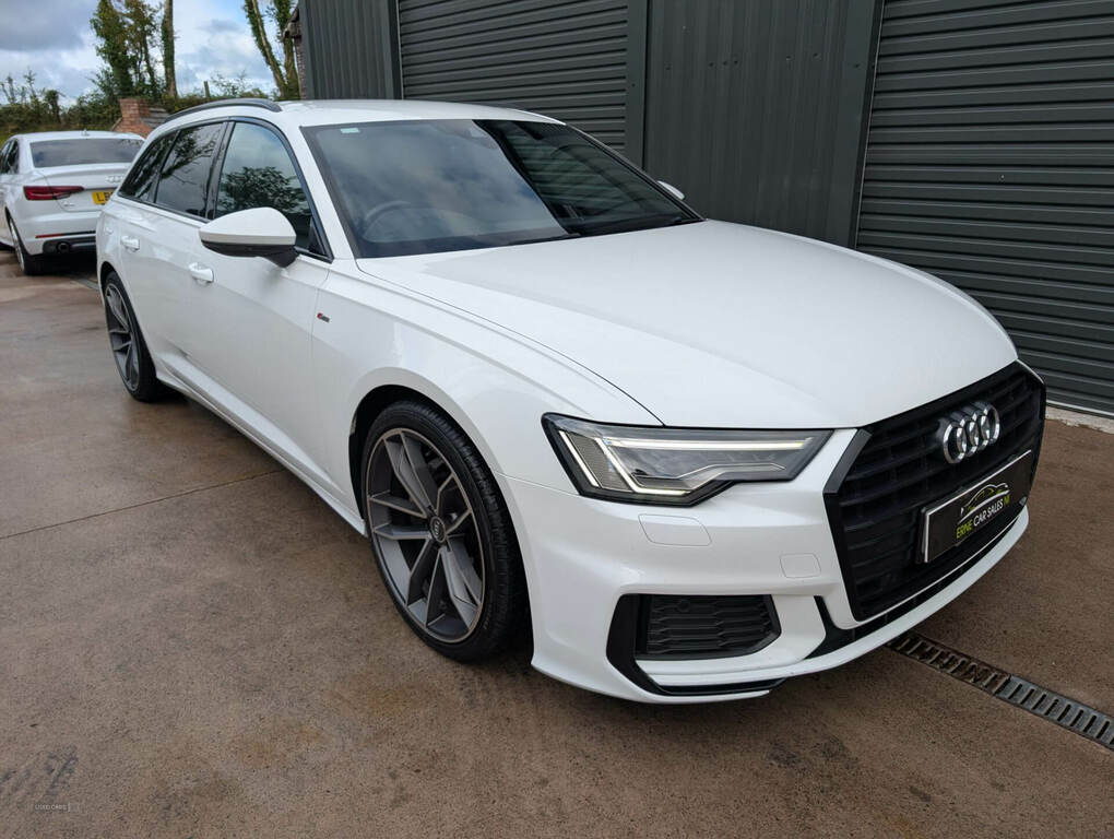 Audi A6 40 Tdi S Line S Tronic AK68GWM White #4