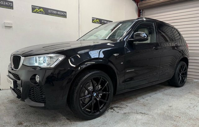 BMW X3 2016 2.0 20D M Sport Suv Xdrive Eu GC16FTP Black #4