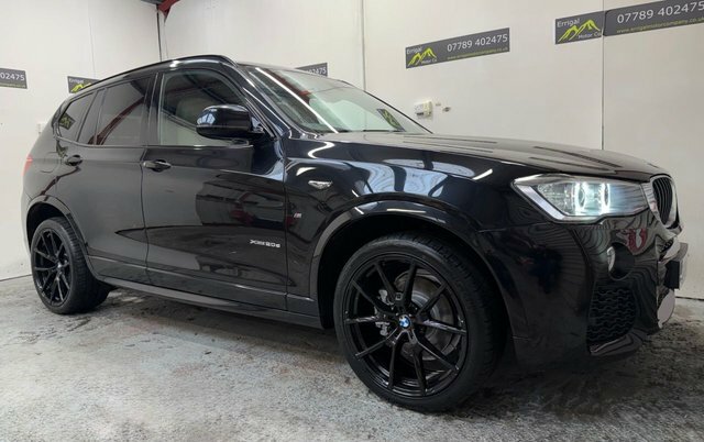 BMW X3 2016 2.0 20D M Sport Suv Xdrive Eu Black