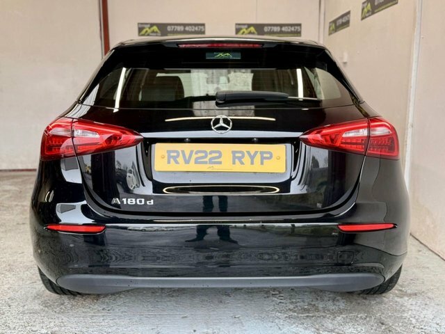 Mercedes-Benz A Class 2022 2.0 A180d Se Hatchback 8G-dct Euro RV22RYP Black #6