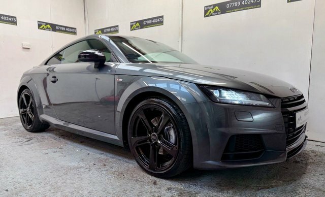 Audi TT 2017 1.8 Tfsi Black Edition Coupe Manua Grey