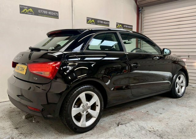 Audi A1 2015 1.6 Tdi Sport Hatchback Eur AD15CXH Black #2