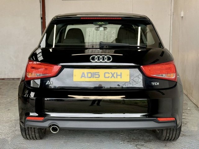 Audi A1 2015 1.6 Tdi Sport Hatchback Eur AD15CXH Black #4