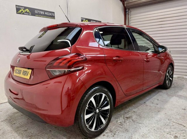 Peugeot 208 2019 1.2 Puretech Tech Edition Hatchback Petro SC68RBV Red #4