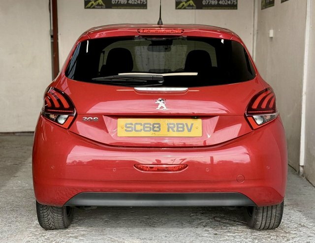 Peugeot 208 2019 1.2 Puretech Tech Edition Hatchback Petro SC68RBV Red #6