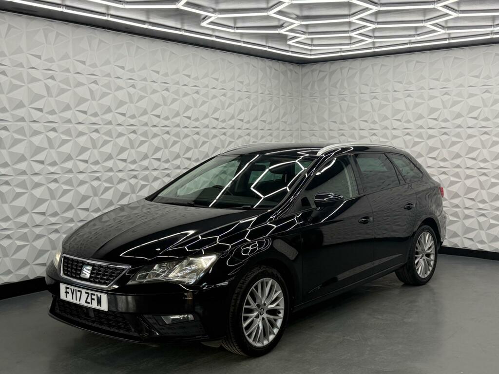 Seat Leon 1.6 Tdi Se Dynamic Technology St Euro 6 Ss FY17ZFW Black #4
