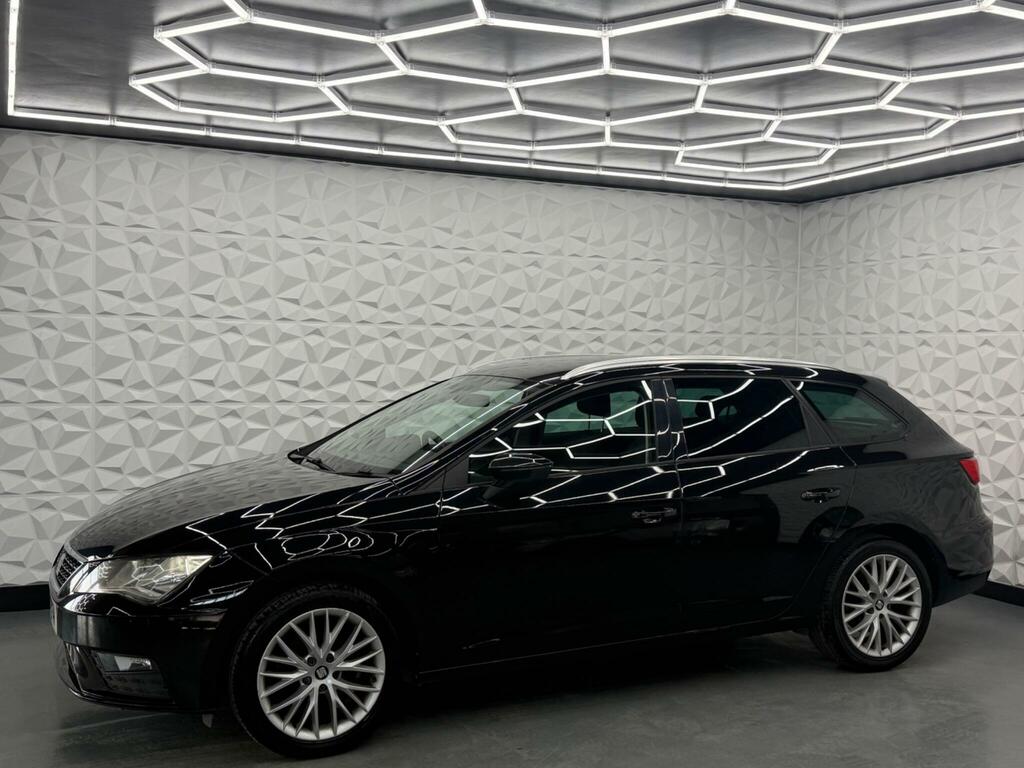 Seat Leon 1.6 Tdi Se Dynamic Technology St Euro 6 Ss FY17ZFW Black #5