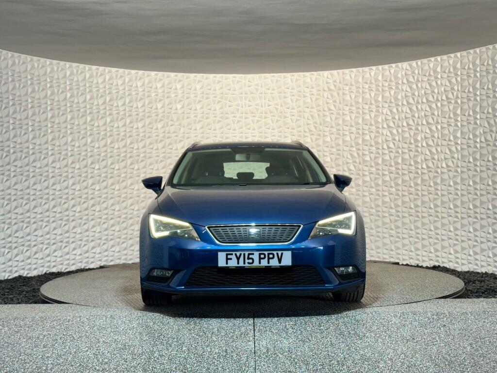 Seat Leon 1.6 Tdi Ecomotive Cr Se Sport Tourer Euro 5 Ss Blue #5