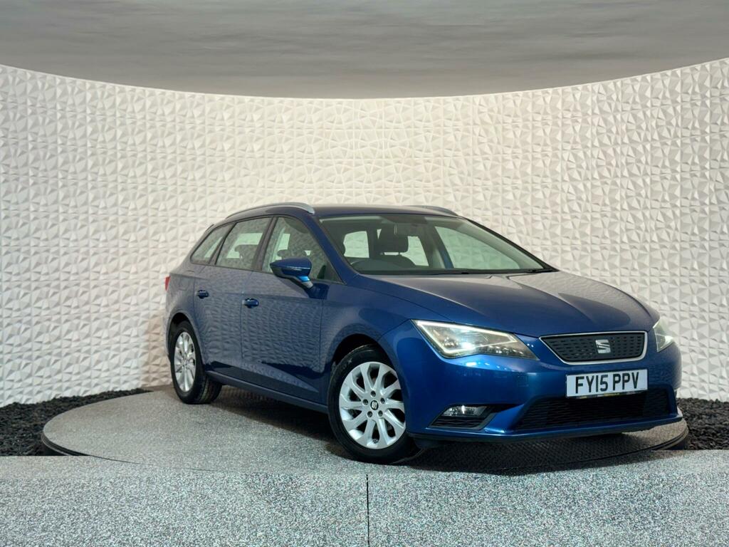 Seat Leon 1.6 Tdi Ecomotive Cr Se Sport Tourer Euro 5 Ss Blue