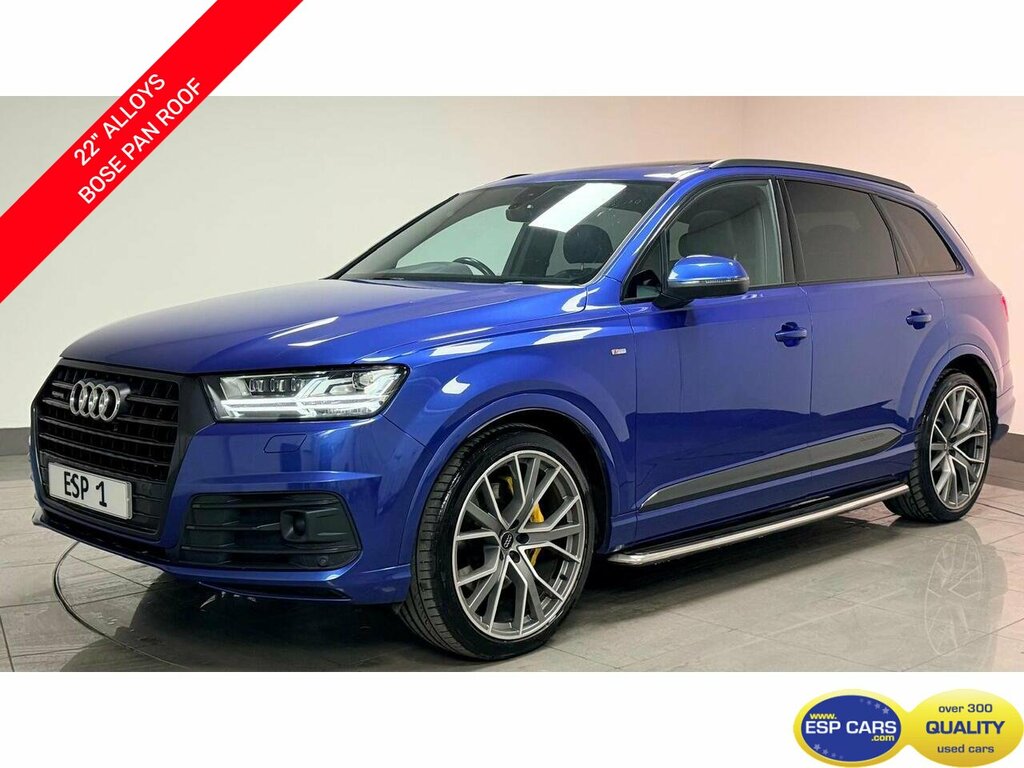 Audi Q7 Tdi V6 S Line Blue