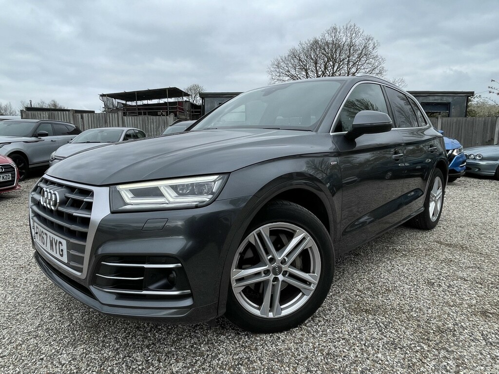 Audi Q5 Suv 2.0 Tdi S Line 201867 FH67WYG Grey #3