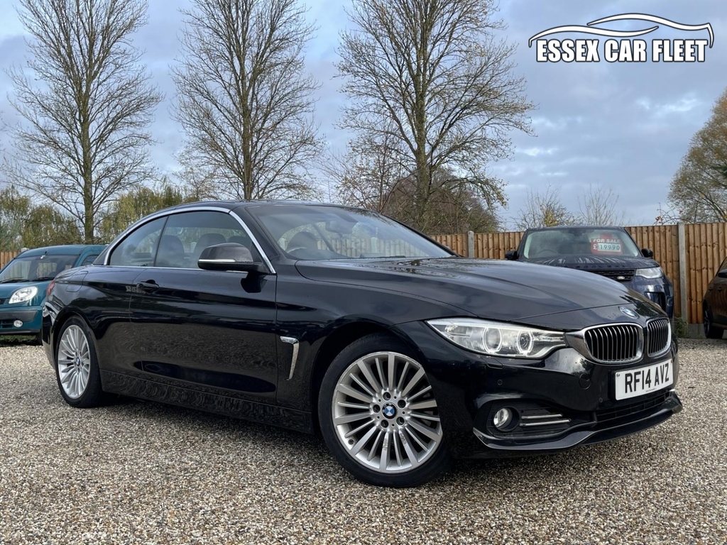 BMW 4 Series Convertible 2.0 428I Luxury Convertible 201414 Black