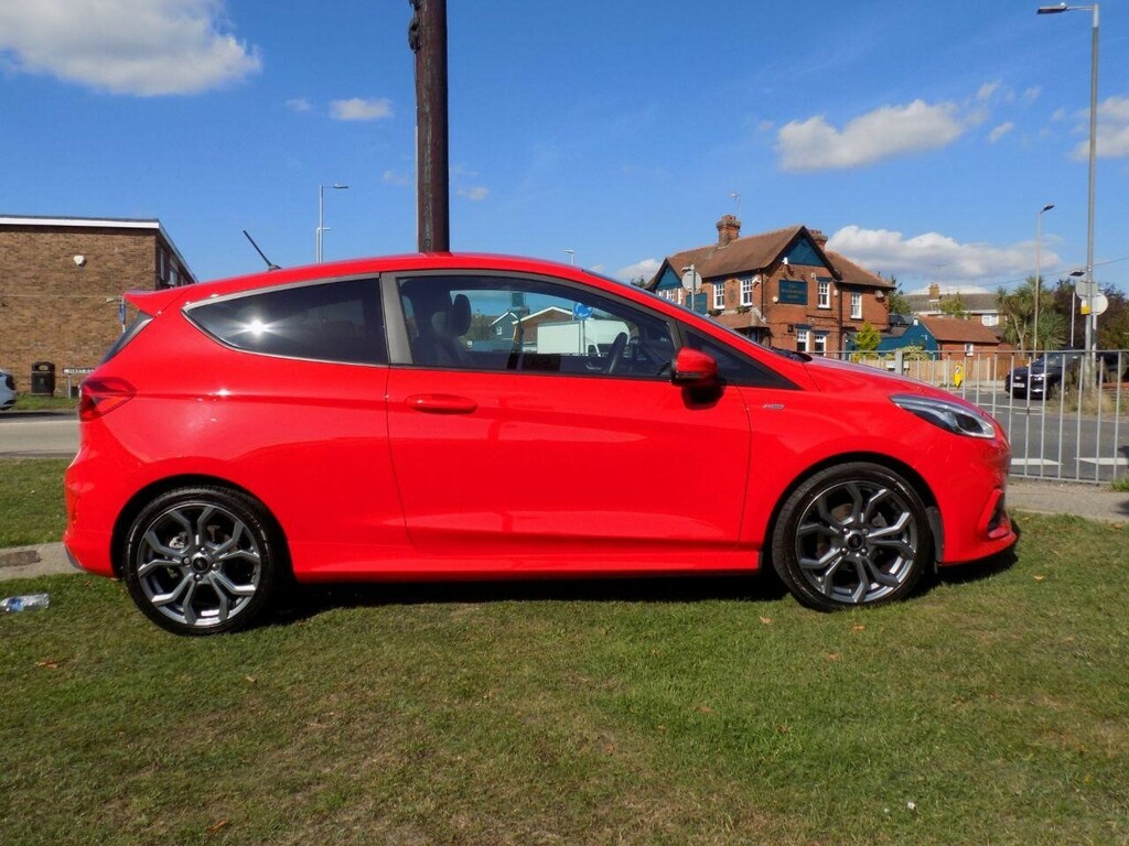 Ford Fiesta 1.0T Ecoboost St-line X Hatchback Manua LT18GZC Red #2