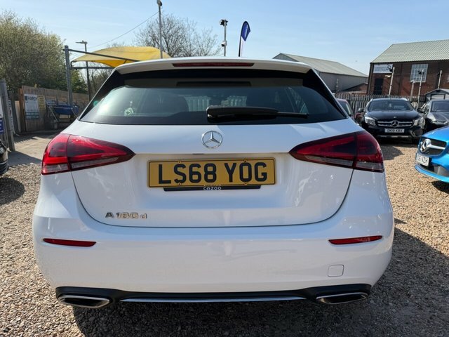 Mercedes-Benz A Class A180d Sport Hatchback LS68YOG White #5