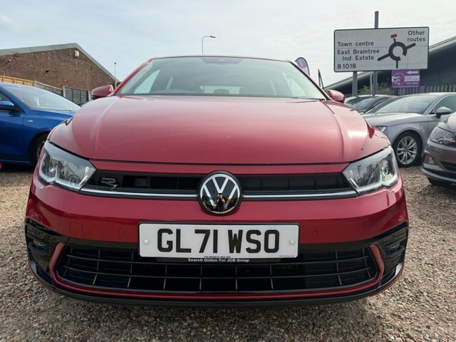 Volkswagen Polo Tsi R-line Hatchback GL71WSO Red #3