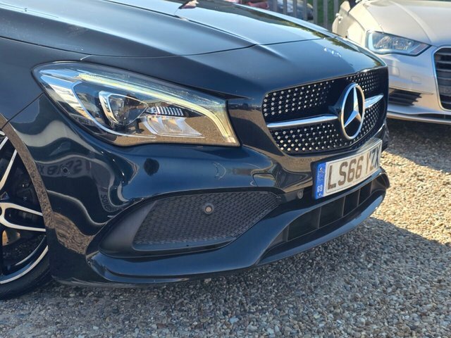 Mercedes-Benz CLA Class Cla200d Amg Line Coupe LS66YZX Black #2