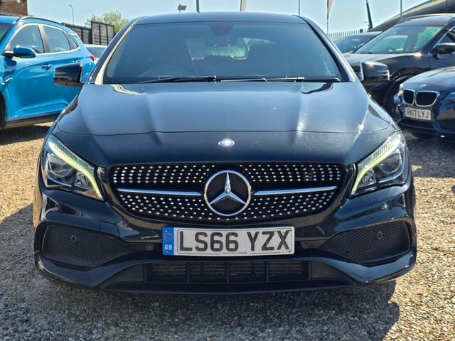 Mercedes-Benz CLA Class Cla200d Amg Line Coupe LS66YZX Black #3