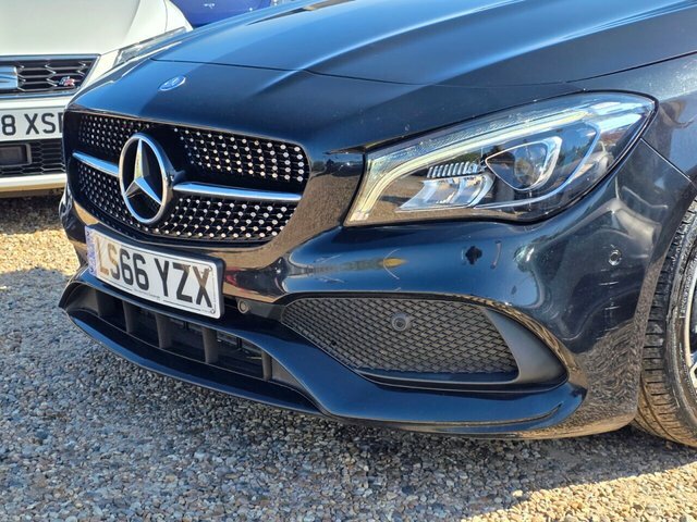 Mercedes-Benz CLA Class Cla200d Amg Line Coupe LS66YZX Black #4