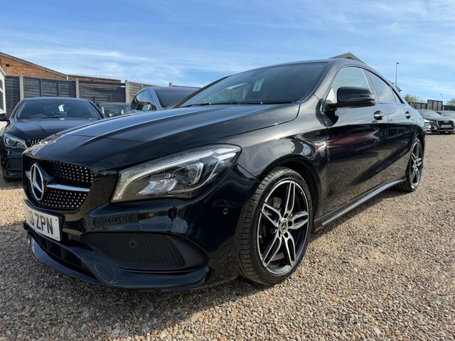 Mercedes-Benz CLA Class Cla200d Amg Line Coupe LO18ZPN Black #4