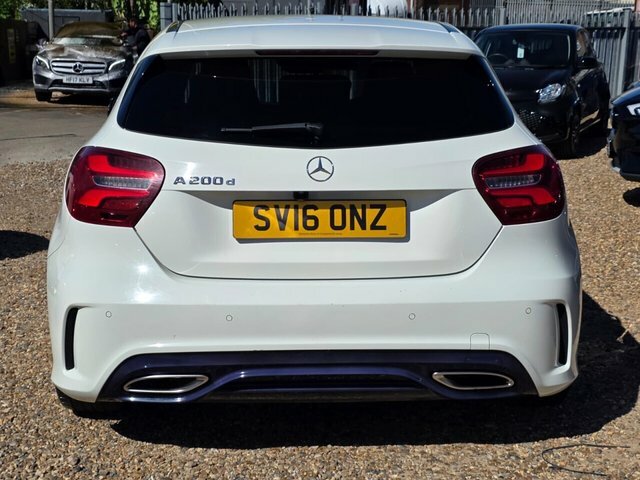 Mercedes-Benz A Class A200d Amg Line Premium SV16ONZ White #5