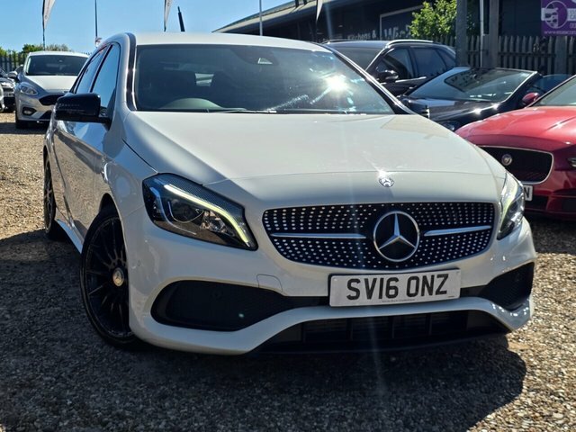 Mercedes-Benz A Class A200d Amg Line Premium White