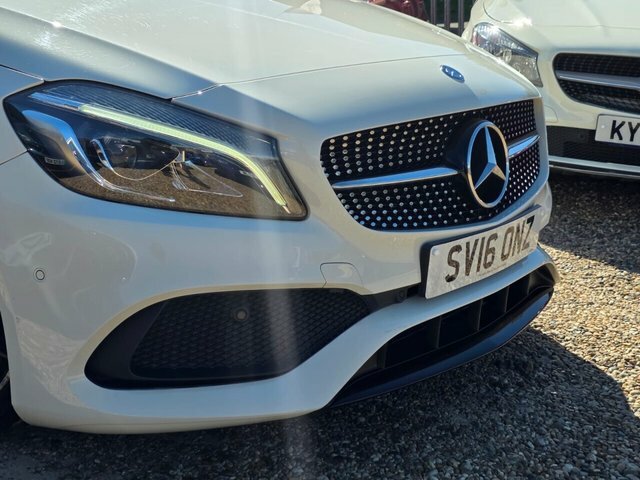 Mercedes-Benz A Class A200d Amg Line Premium SV16ONZ White #2